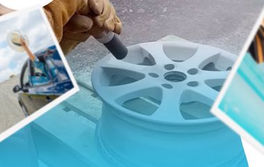 Влияние пескоструйной обработки в процессе ремонта колес