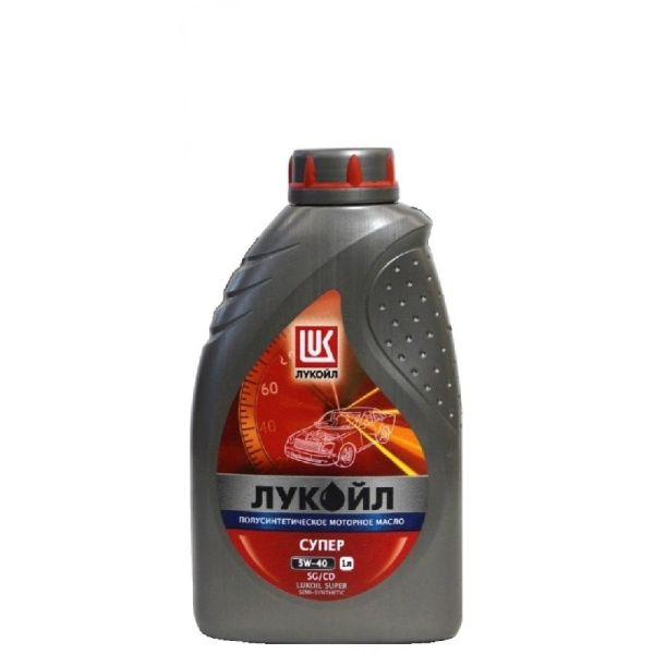 Масло моторное "Лукойл" Супер 5W40 (1 л) п/синт. /3471798/