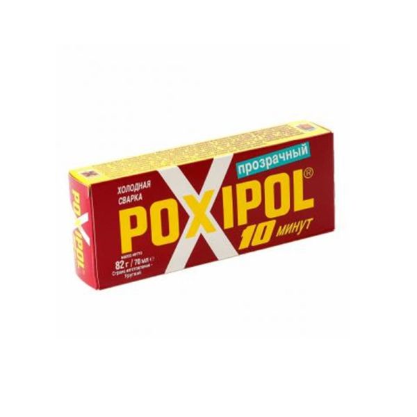 Холодная сварка (прозрачная) 70 мл (POXIPOL) /00269/