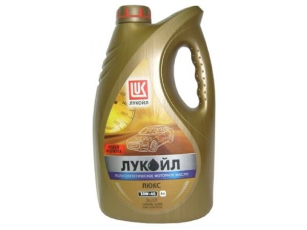 Масло моторное "Лукойл" Люкс 10W40 (4 л) п/синт. /3705304/