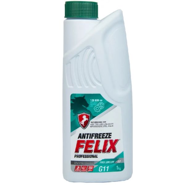 Антифриз "FELIX" Prolonger G-11 1 кг (зеленый) /430206030/