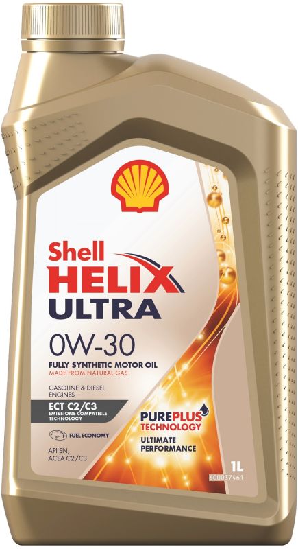 Масло моторное "SHELL" Helix Ultra ECT C2/C3 0W30 (1 л) синт. /550046358/