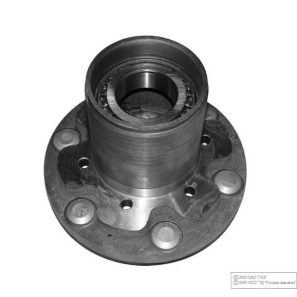Ступица перед. ГАЗель 4WD с болтами и подшипниками (ПАО "ГАЗ") /33027-3103004-10/