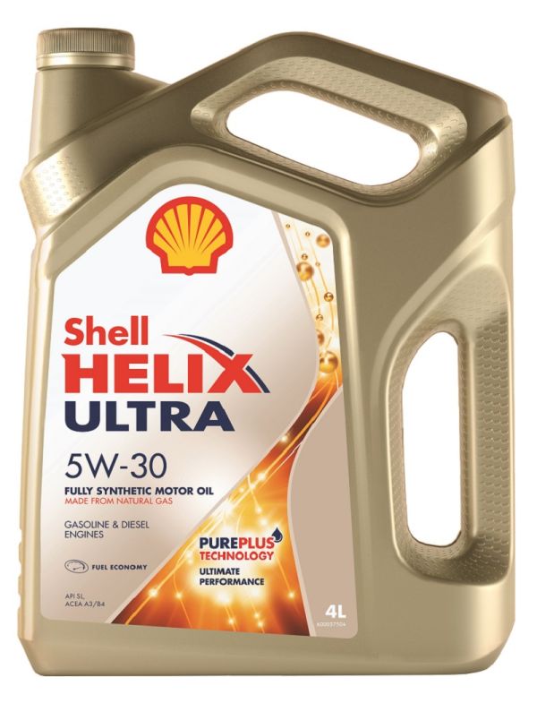 Масло моторное "SHELL" Helix Ultra 5W30 (4 л) синт. /550046387/