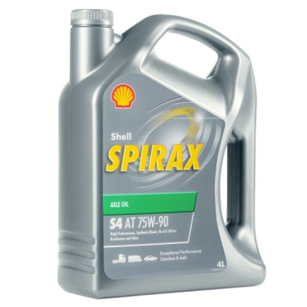 Масло трансмиссионное "SHELL" Spirax S4 AT 75W90 (4 л) синт. /550048805/