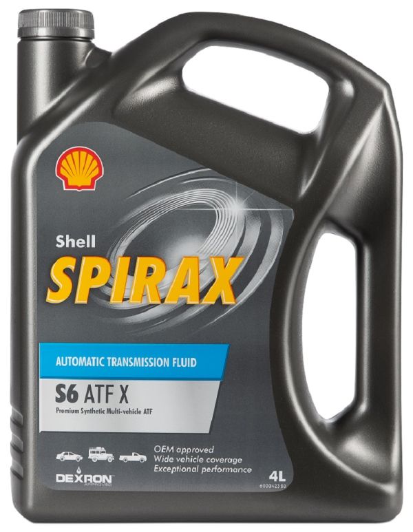 Масло трансмиссионное "SHELL" Spirax S6 ATF X (4 л) /550048808/