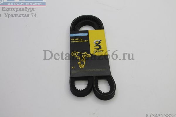 Ремень 1040 (AVX13) генератора и помпы ГАЗель бизнес (зубчатый) (ZHEJIANG SANLUX GROUP CO,LTD Китай g-PART) /AVX13X1040/