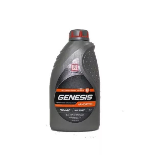 Масло моторное "Лукойл" Genesis Armortech 5W40 API SQ (1 л) синт. /2255947/