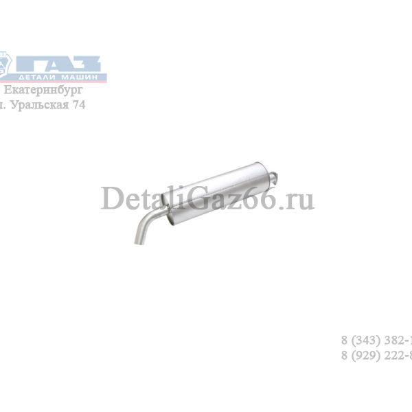 Глушитель ГАЗон NEXT дв. ЯМЗ-534 ЕВРО-4 (ИП Копытцов С.В. g-PART) /АК33106-1201005/