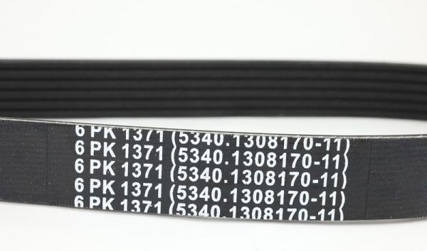 Ремень 1371 (6PK) вентилятора и помпы ЯМЗ-5344 (ZHEJIANG SANLUX GROUP CO,LTD g-PART) /6PK1371/