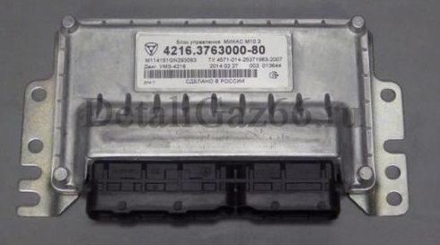 Блок управления ГАЗель дв. УМЗ 4216 ЕВРО-3 (ООО "Мика-Мотор" г.Димитровград) /4216.3763000-80/