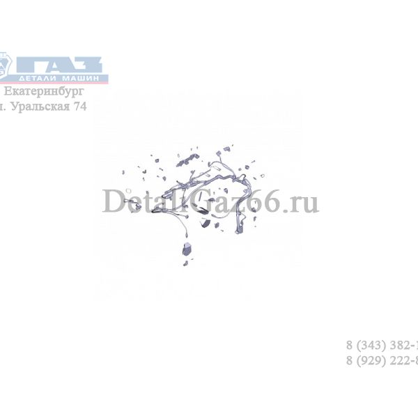 Автопроводка жгут ГАЗон NEXT дв. 53445 (ПАО "Автодизель" (ЯМЗ)) /53445.3724012-22/