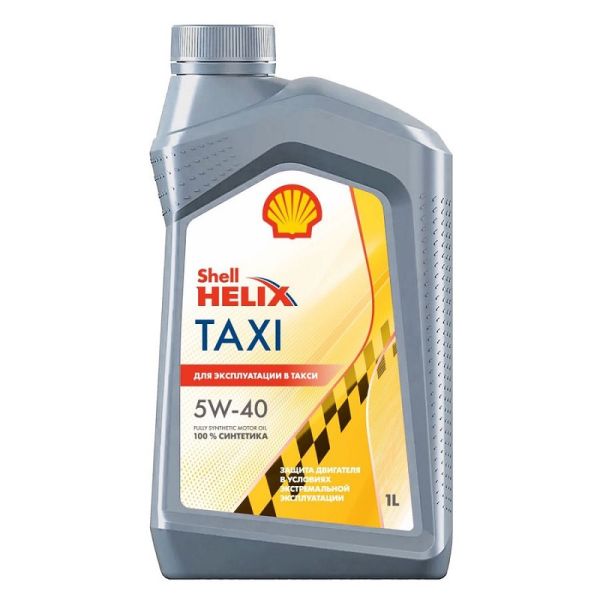 Масло моторное "SHELL" TAXI 5W40 (1 л) синт. /550059421/