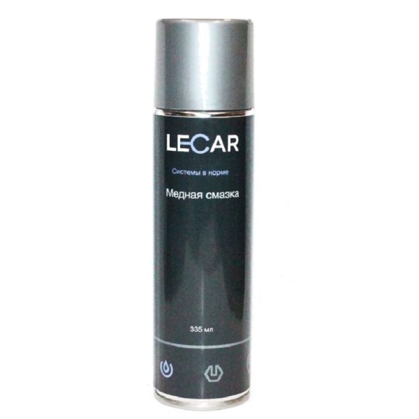 Смазка медная 335 мл аэрозоль (фирм. упак. LECAR) /LECAR000021510/