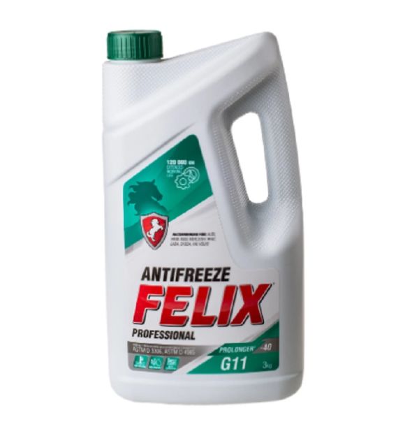 Антифриз "FELIX" Prolonger G-11 3 кг (зеленый) /430206327/