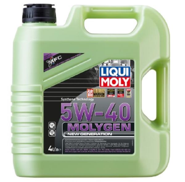 Масло моторное "LIQUI MOLY" Molygen New Generation 5W40 A3/B4 SN/CF (4 л) синт. /9054/
