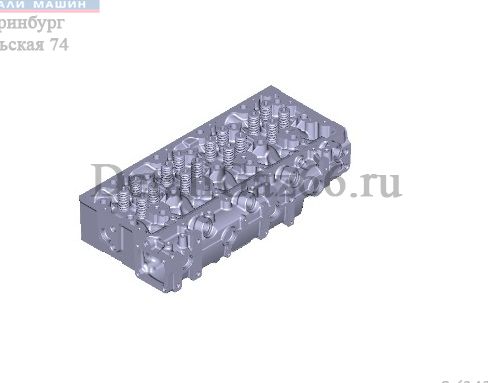 Головка блока дв. ЯМЗ-534 с клапанами (ПАО "Автодизель" (ЯМЗ)) /5340.1003010-20/