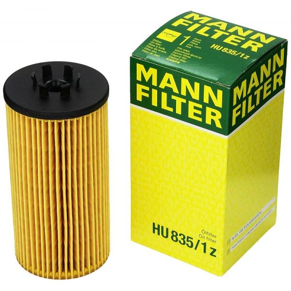Фильтр масляный Audi Q7 qu. 4,2 (MANN-FILTER) /HU835/1z/
