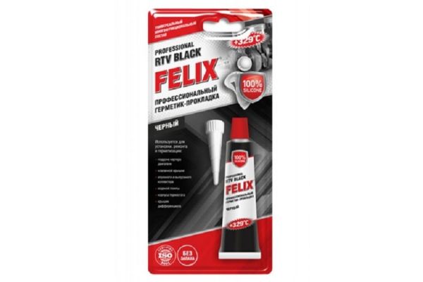 Герметик прокладка "FELIX" (85 г) черный /411040059/