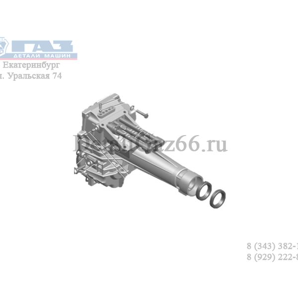 Удлинитель КПП 5-ст. ГАЗель,Соболь 4WD усил. (ООО "НИЖЕГОРОДСКИЕ МОТОРЫ") /27057-1701010/