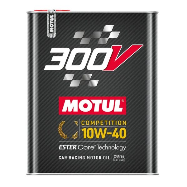 Масло моторное "MOTUL" 300 V Competition 10W40 (2 л) синт. /110821/