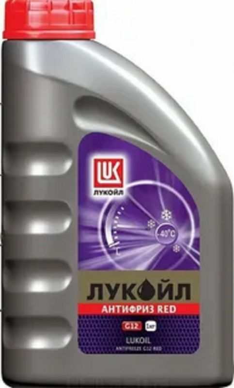 Антифриз "Лукойл" G12 Red (канистра 1 кг) /227392/