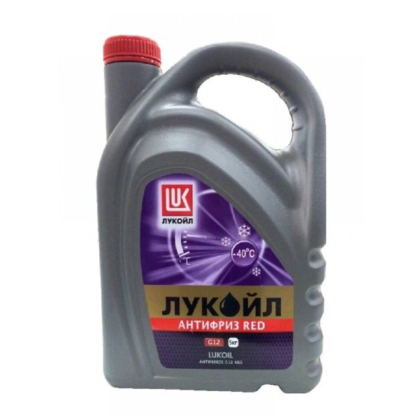 Антифриз "Лукойл" G12 Red (канистра 5 кг) /227391/