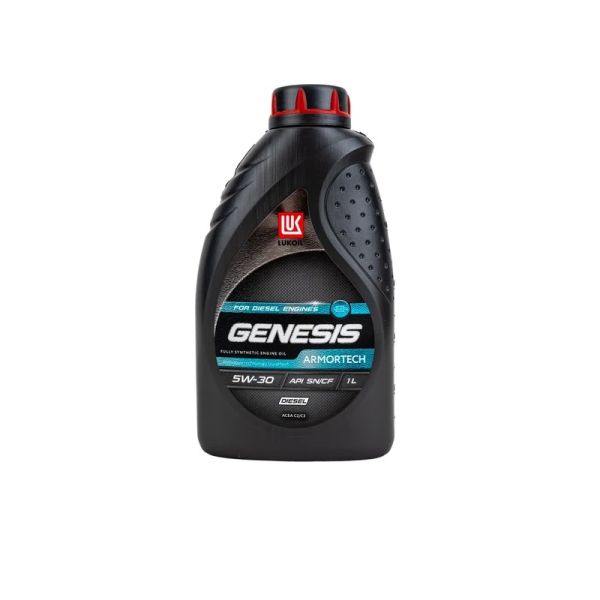 Масло моторное "Лукойл" Genesis Armortech Diesel 5W30 SN/CF C3 (1 л) синт. /3149148/