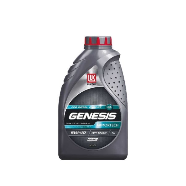 Масло моторное "Лукойл" Genesis Armortech Diesel 5W40 SN (1 л) синт. /3150233/
