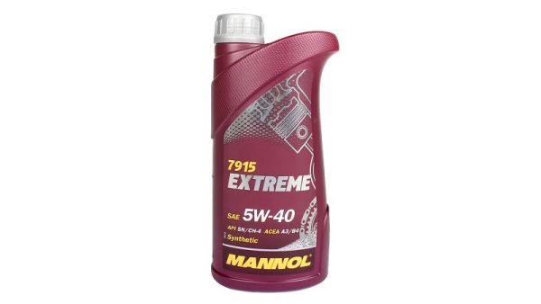 Масло моторное "MANNOL" Extreme 5W40 API SN/CF; ACEA A3/B4 (1 л.) синт. /MN79151/