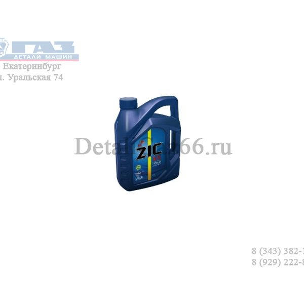 Масло моторное "ZIC" X5 Diesel 10W40 API Cl-4/SL (6 л) п/синт. /172660/