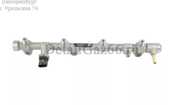 Топливопровод дв. Cummins ISF 2.8L в сб. (с датчиком) (Cummins ГАЗ Оригинал) /.5259557F/