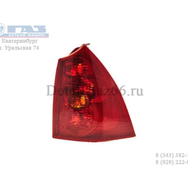 Фонарь задний правый PEUGEOT 307 2001-2005 (TYC) /11A487012B/