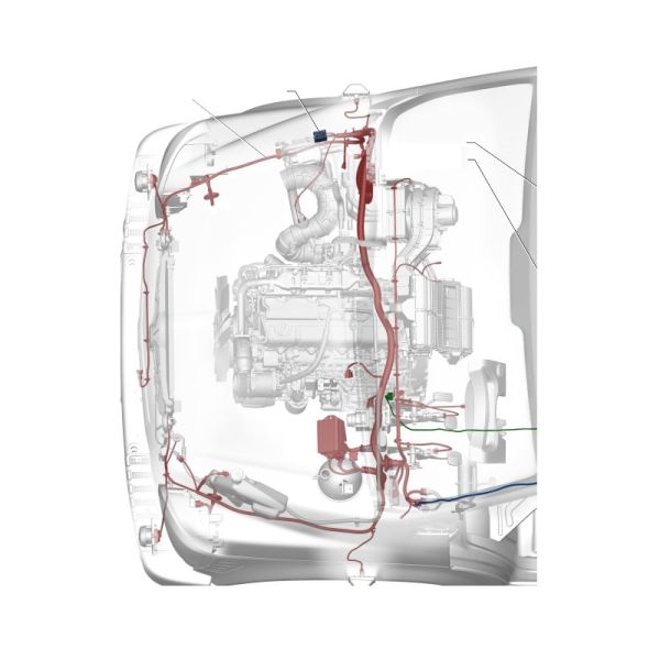 Автопроводка жгут ГАЗон NEXT панели приборов () /С41R13.3724025-50/