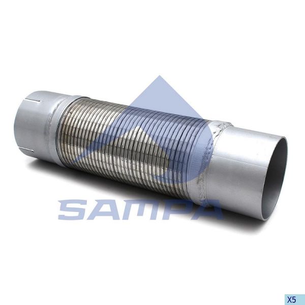 Гофра выхлопной системы MAN (d=110 L=400) (SAMPA) /023.468/