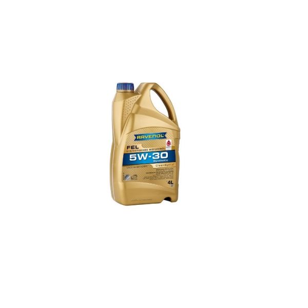 Масло моторное "Ravenol" 5W30 FEL C2 CF/SN (4 л) синт. /4014835723498/