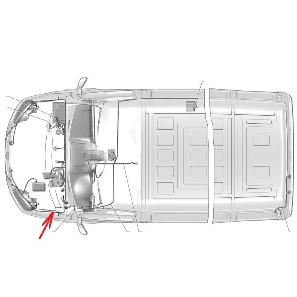Автопроводка жгут ГАЗель бизнес дв. УМЗ-4216 мотор. отсека с 06.2011 г. (ООО "Автокомплект"  ГАЗ) /2705.3724012-02/