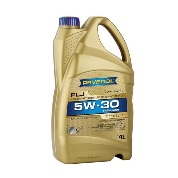 Масло моторное "Ravenol" 5W30 FLJ C1 (4 л) синт. /111114300401999/