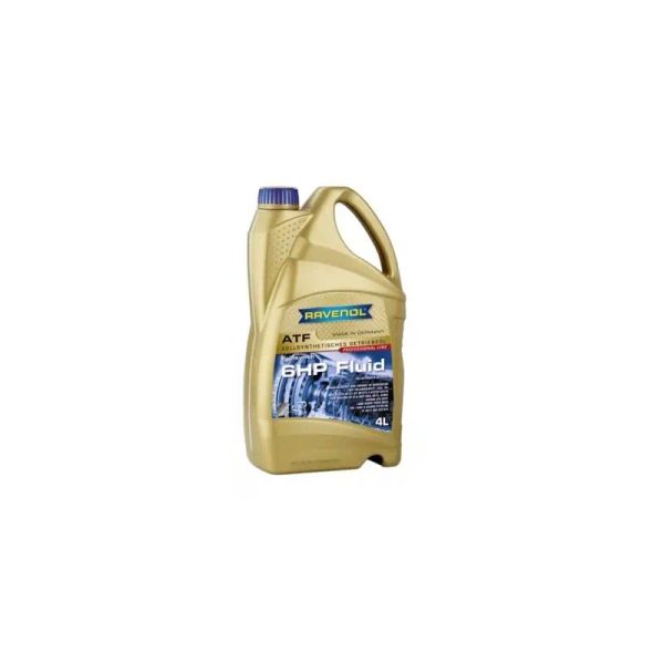 Масло трансмиссионное "RAVENOL" ATF 6HP Fluid (4 л) /121111200401999/
