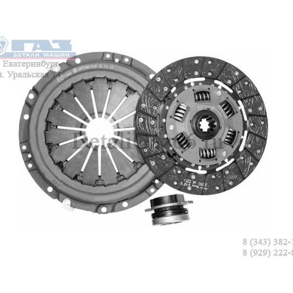 Комплект сцепления дв. Cummins ISF 2.8L КПП 330 Нм (RusDisk) /75904N/