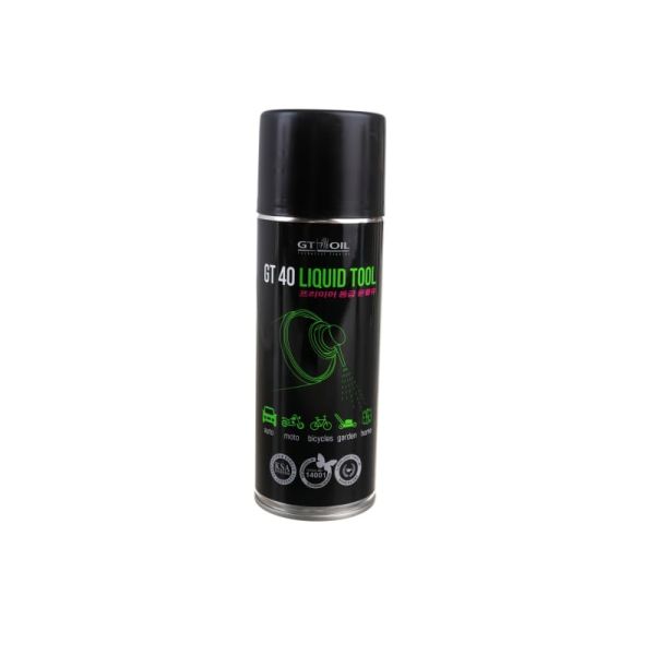 Смазка универсальная GT40 Liquid Tool (WD-40) (аэрозоль 520 мл) (GT) /8809059410189/