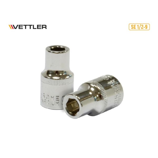 Головка 1/2" 16 мм 6 гр. (VETTLER) /SE 1/2-16/