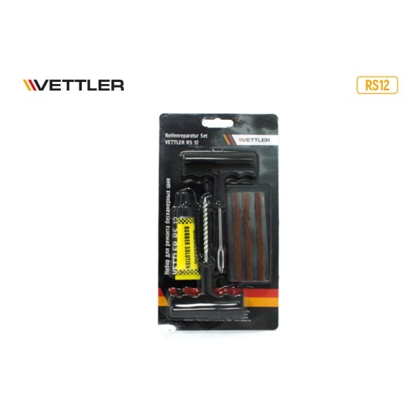 Набор для ремонта бескамерных шин (VETTLER) /RS12/