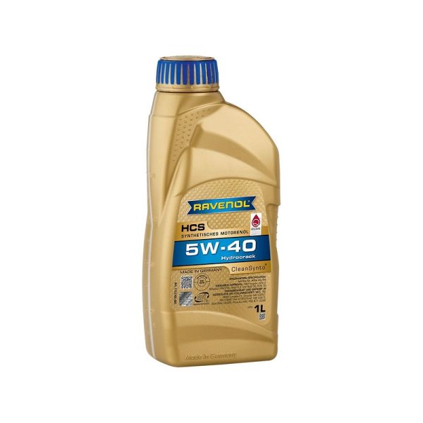 Масло моторное "Ravenol" HCS 5W40 SN/CF A3/B4 (1 л) синт. /111210500101999/