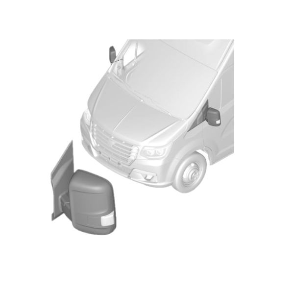Зеркало ГАЗель NN левое с элек.приводом (FEKA Automotive d.o.o. Cuprija ГАЗ Оригинал) /А31R33.8201021-10/