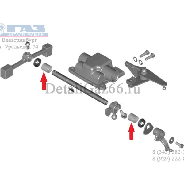 Подшипник дистанционной крышки КПП ГАЗель NEXT (F-Diesel Power Co., LTD) /.LВD15Х21Х22SТТN1/