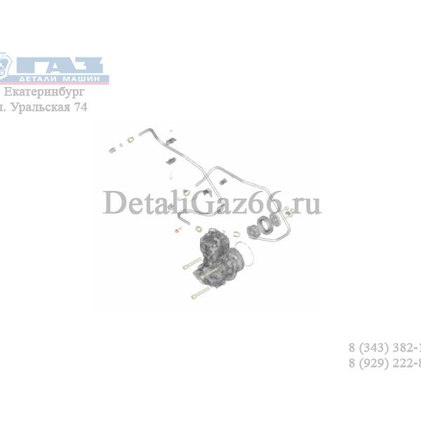 Шайба трубки от компрессора к ТНВД дв. ЯМЗ-5344 ГАЗон NEXT (ПАО "Автодизель"(ЯМЗ)) /8.9211/