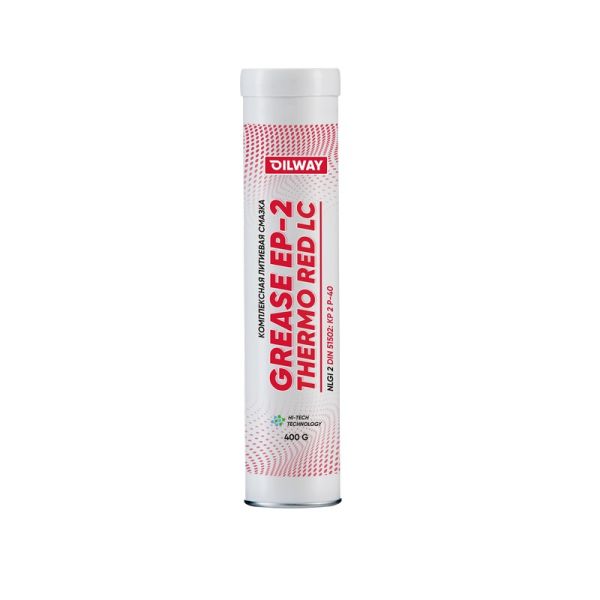 Смазка OilWay Grease Thermo Red LC EP-2  (туба 0.4 кг) /4660155100848/