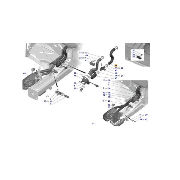 Шланг отопителя (Волгопромтранс  ГАЗ Оригинал) /А21R23-8120048/