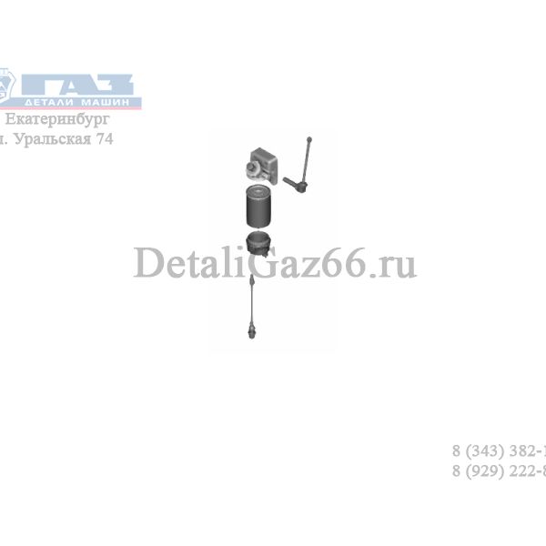 Фильтр топл. грубой очистки ГАЗон NEXT дв. ЯМЗ-534 в сб. (ПАО "Автодизель"(ЯМЗ)) /5340.1105010-14/